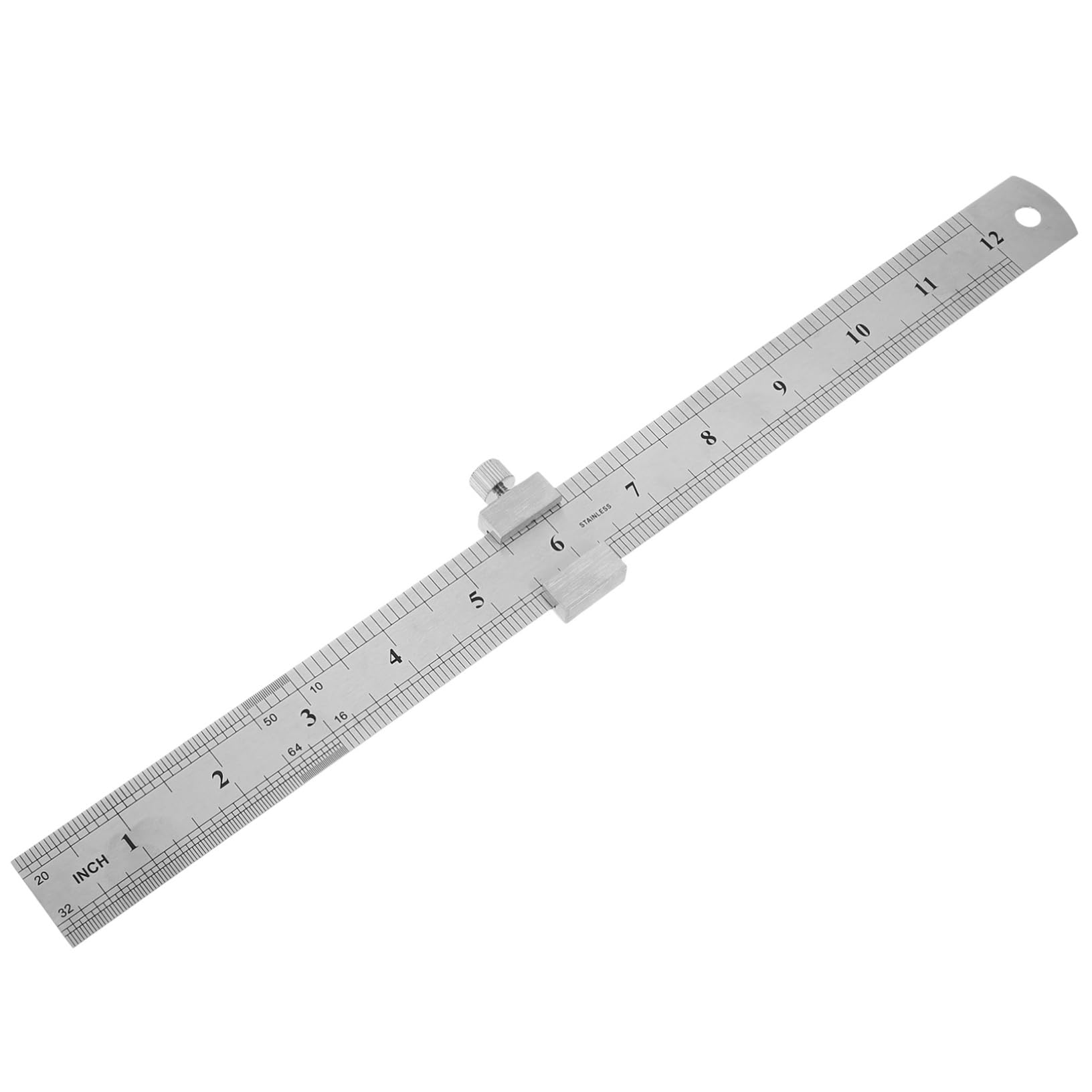 NUOBESTY 3 Ensembles De Règles En Acier Bloc De Positionnement Règles Flexibles D'Ingénieurs Avec Bloc De Positionnement De Charpentier De Mesure De Précision