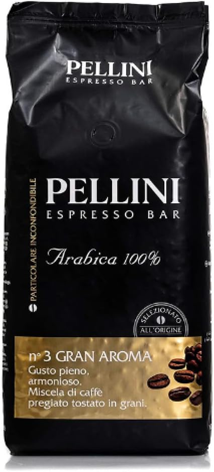 Caffè in grani Espresso Gusto Bar N. 3 gran Aroma, 1 Confezione da 1 kg