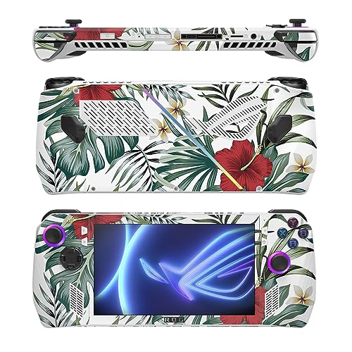 Image of MightySkins Skin Compatible with Asus ROG Ally - Tropical Hibiscus | Protective, Durable, and Unique Vinyl Decal wrap Cover | Easy to Apply