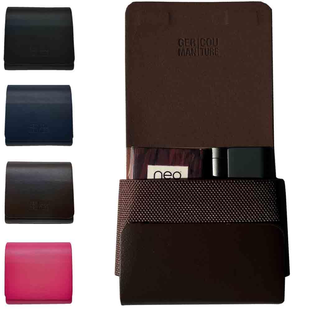 GC German Couture Custodia Per Glo Hyper Pro / Hyper Air + Scaldino – Beige Sabbia – Con Penna USB-C E Moschettone - 2