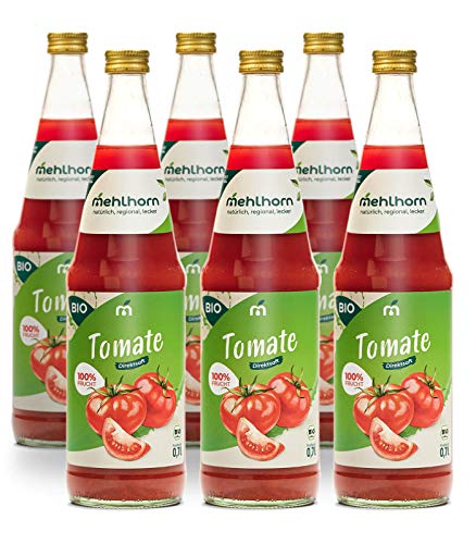 Mehlhorns Bio Tomatensaft (6 x 0,7 l)