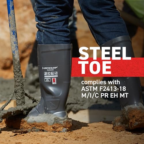 DUNLOP Protective Footwear, Acifort MetMAX, 100% Waterproof Polyblend PVC Material, Comfortable, Flexible, Lightweight and Durable Protective Footwear2