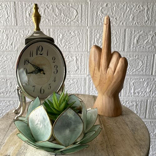 Estatua de Madera Tallada a Mano 7.75 Pulgadas Alta miniatura 4