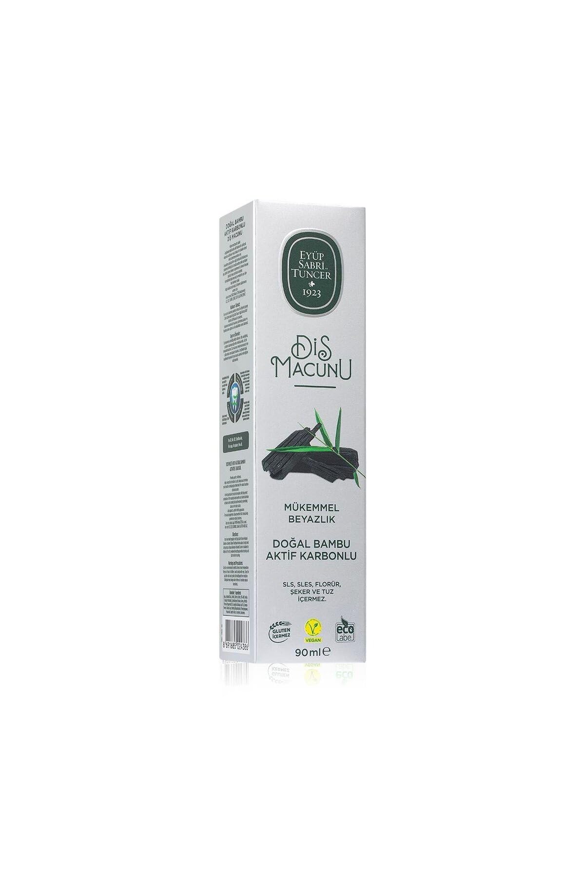 EYÜP SABRİ TUNCER Doğal Bambu Karbonlu Diş Macunu, 90ml