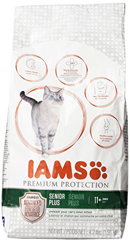 Iams Premium Protection Senior Plus Premium Cat Nutrition, 4.2 Pound