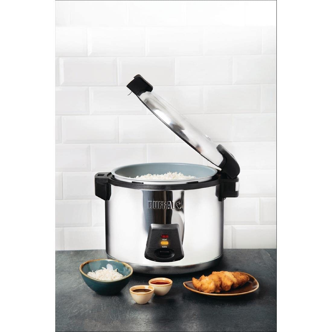 Buffalo 985 Cocina de arroz profesional, 6L