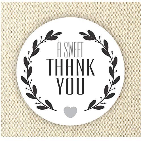 Amazon Com A Sweet Thank You Stickers Wedding Stickers Thank You Stickers Set Of 40 Stickers Handmade Products Amazon Com A Sweet Thank You Stickers Wedding Stickers Thank You Stickers Set Of 40 Stickers Handmade Products