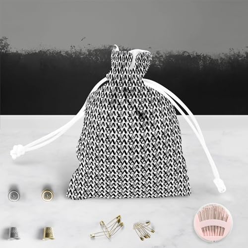 Image of ArtzFolio Geometrical Behaviour D4 | Pouch Wrist Potli Bag | Bag for Weddings & Casual Parties