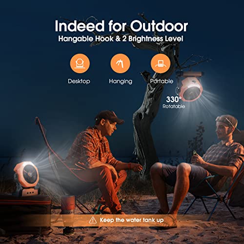 Ausic QIFENG Portable Misting Fan, Outdoor Fans thumb #3