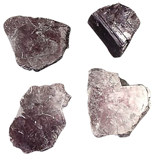 Purple Mica Raw Ore Home Decor Ornament Sample Natural Rock Natural Ores Purple Decorations Beautiful Ore Specimens Purple Mica Decorations Decorative Purple Mica Natural Gemstones OUNONA