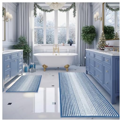 BSICPRO Bathroom Rugs and Mats Sets