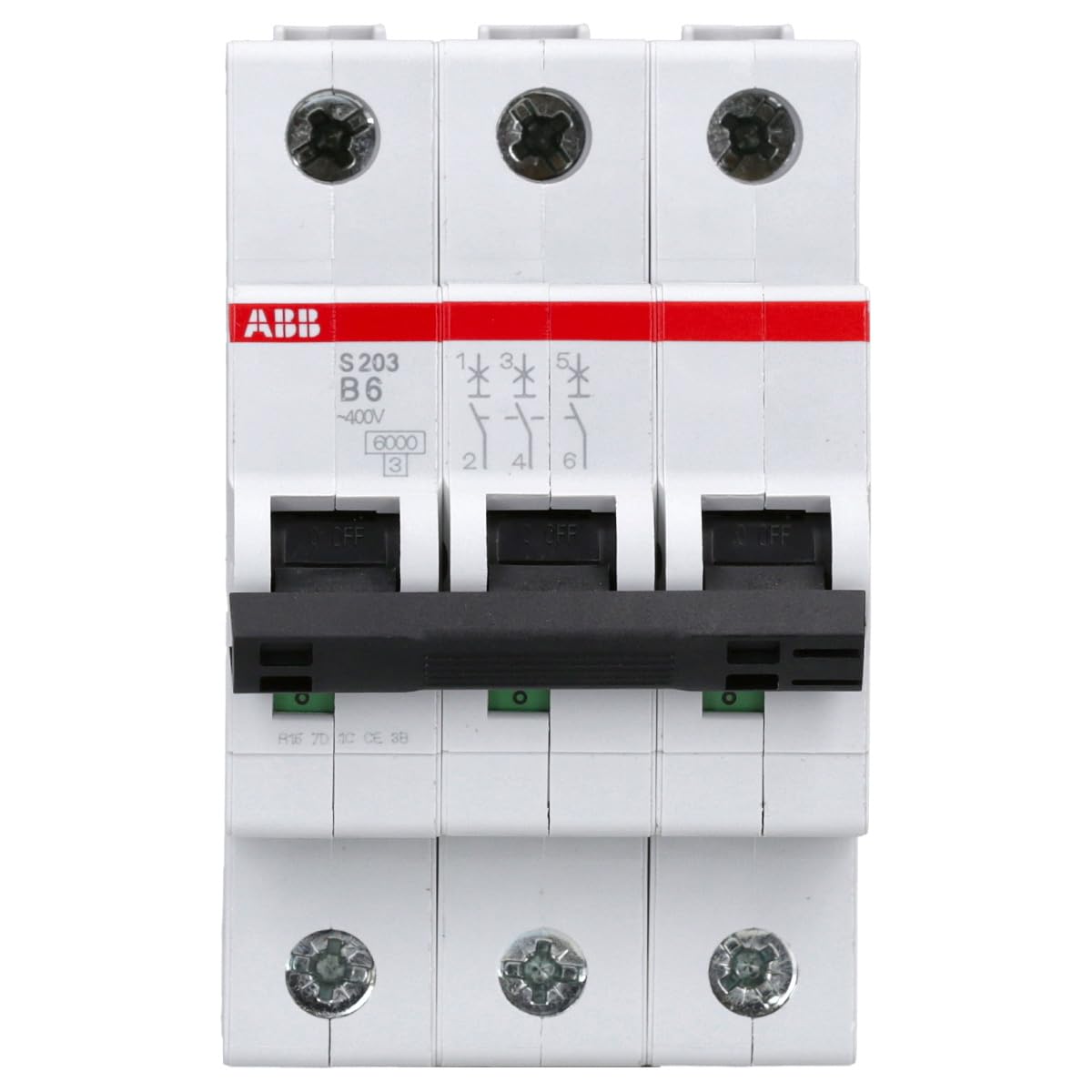 Image secondaire de ABB S203 de B6 Disjoncteur automatique 6 A