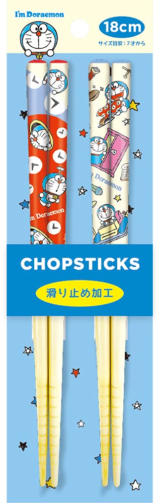 Amazon｜ティーズファクトリー ペア竹箸 18cm アイムドラえもん ひみつ