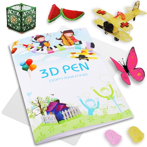 3D Stift Druck Zeichenbuch, Wiederverwendbar, Farbi Produktbild-Vorschau 4