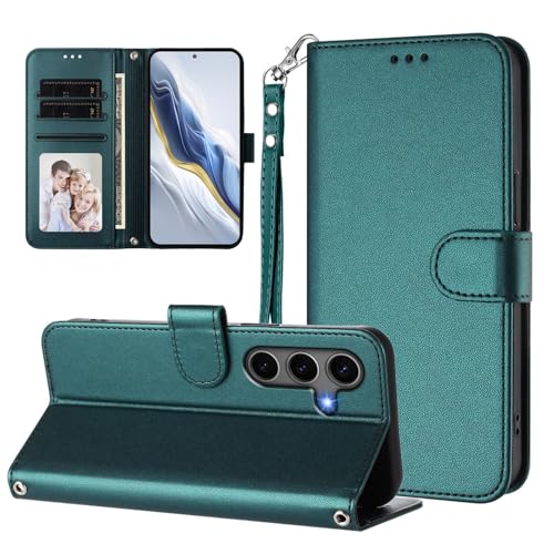 Étui antichoc iPhone 16 Pro Max avec portefeuille et fermeture aimantée