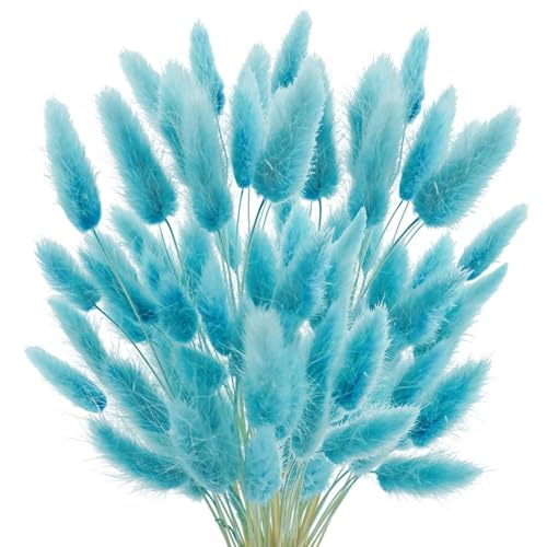 Pampas Grass Decor Tall, 50Pcs 17.72 Inch Bunny Tails miniatura 1