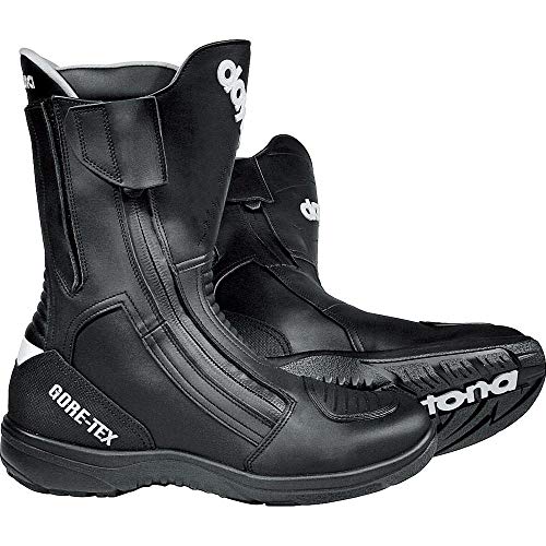 perfetta vestibilità, disponibile per i piedi stretti e larghi idrofobo speciale vacchetta pieno a tenuta stagna e traspirante con membrana climatica GORE-TEX chiusura a strappo per taglie diverse di vitello due cerniere per ottenere rapidamente e facilmente ingranaggi rinforzati cambiamento cuscino da schiuma PU resistente all'abrasione Suola in schiuma PU sottopiede climatiche anatomico