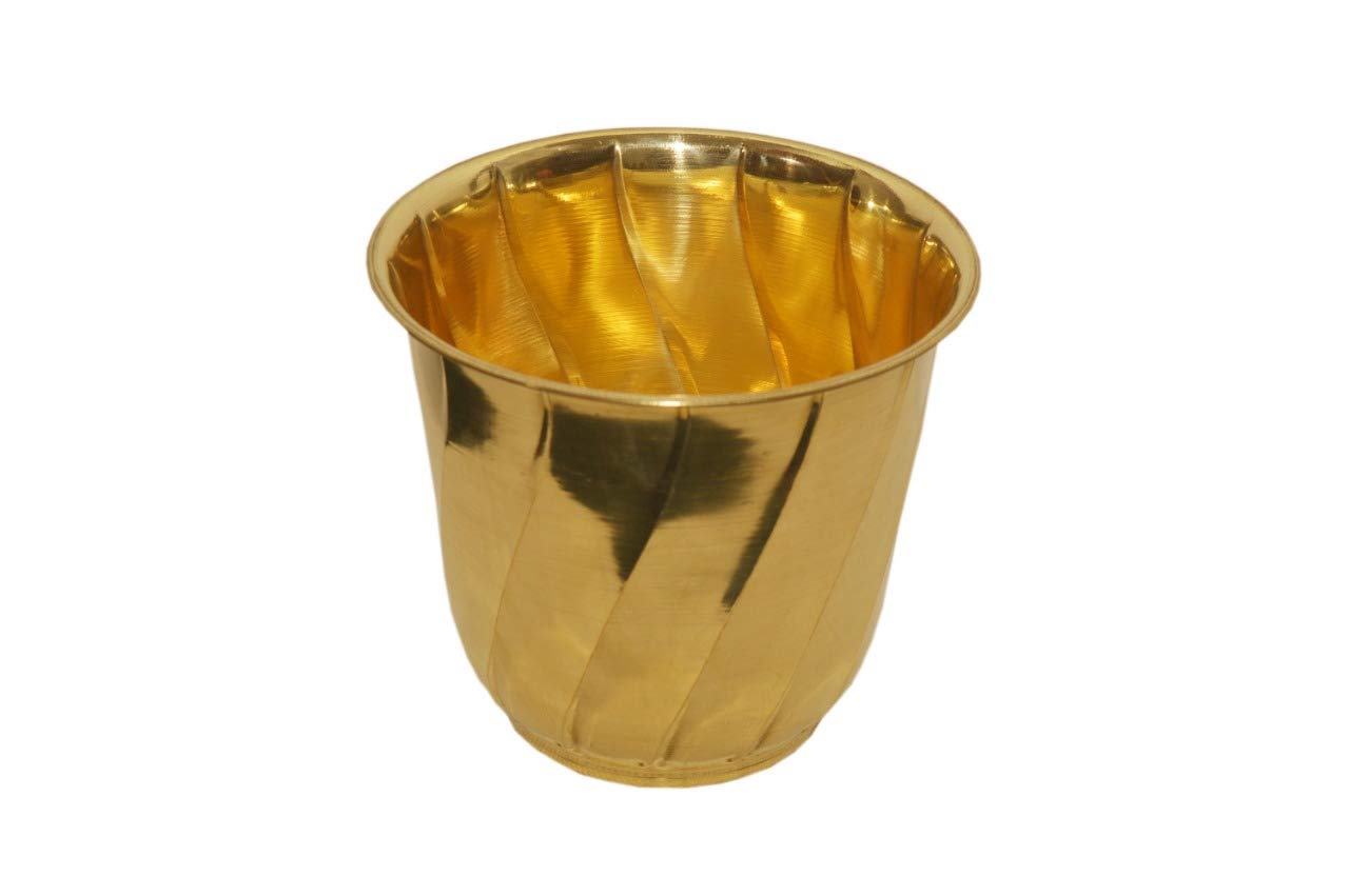 NRN Narayan Industries Decorative Brass Planter for | Balcony | Indoor Plants (7 inch) (B08LQ1CYLP) Amazon Price History, Amazon Price Tracker