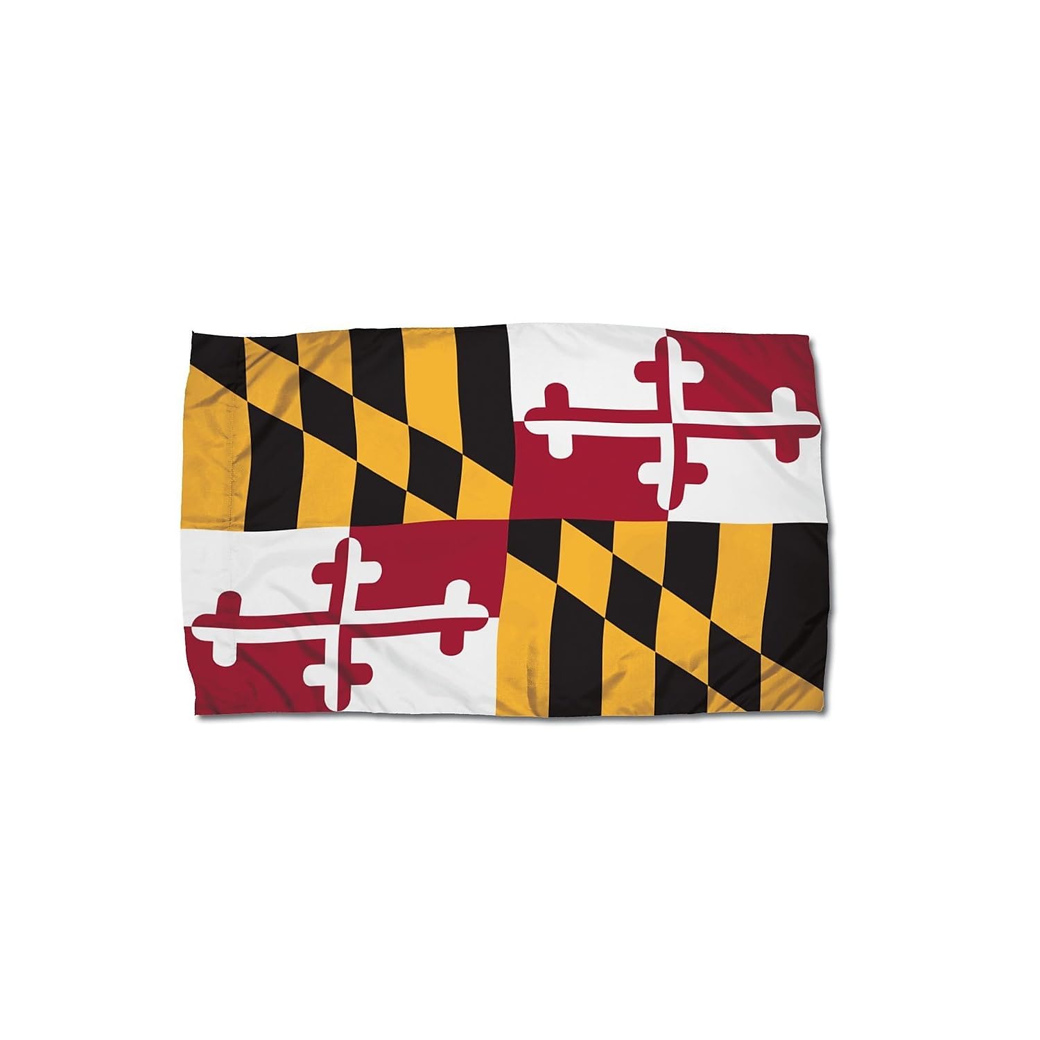 Drapeau du Maryland en nylon de 9,5 x 15,2 cm pour bureau et décoration