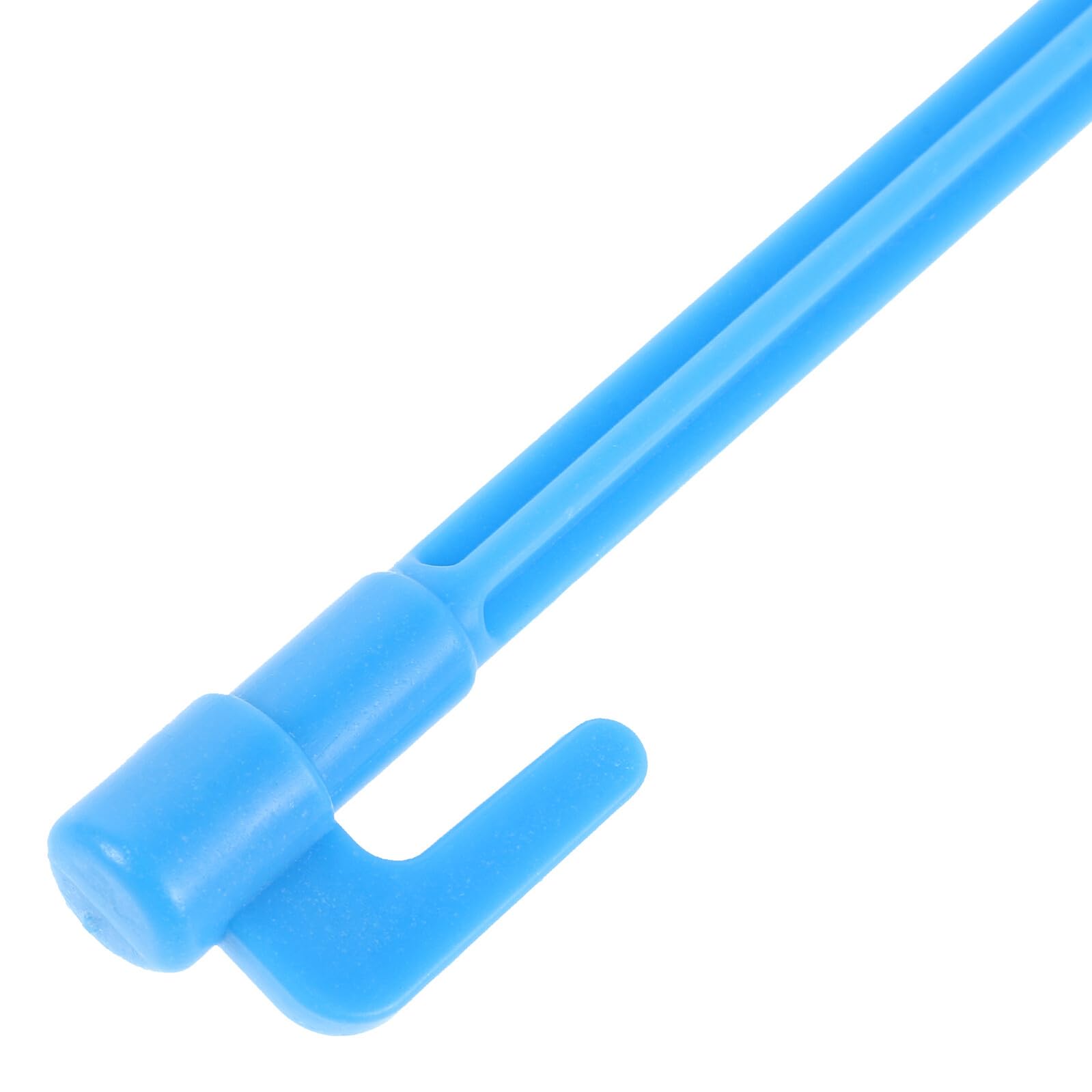 Piquets Ancres de Tente 100 Pièces en Plastique Bleu pour Camping