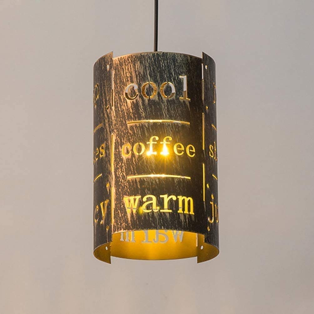 Lámpara colgante vintage para iluminar la mesa de la cocina y comedores modernos