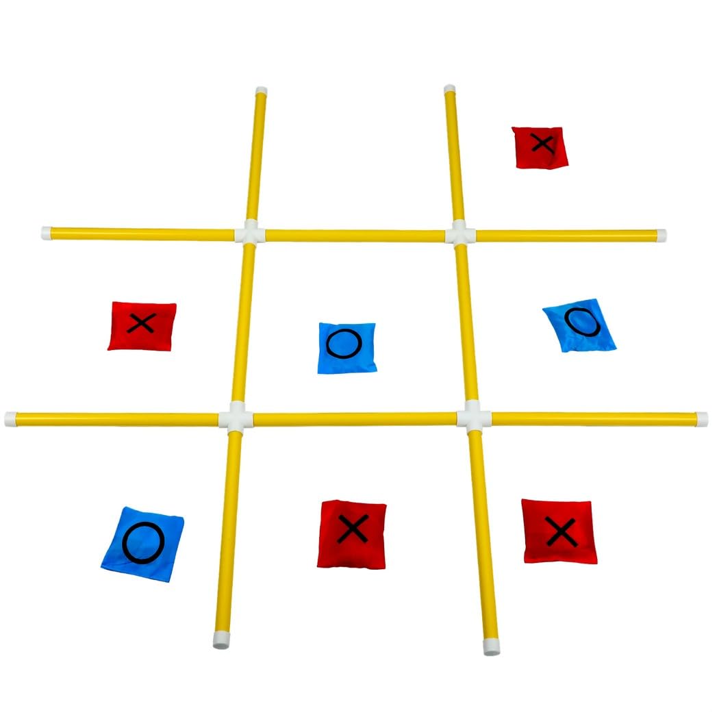 TOYSHARING Cornhole Bean Bags Regulation : American Flag Corn Hole beanbags toss Game Set Star and Stripes Outdoor Tournaments Summer