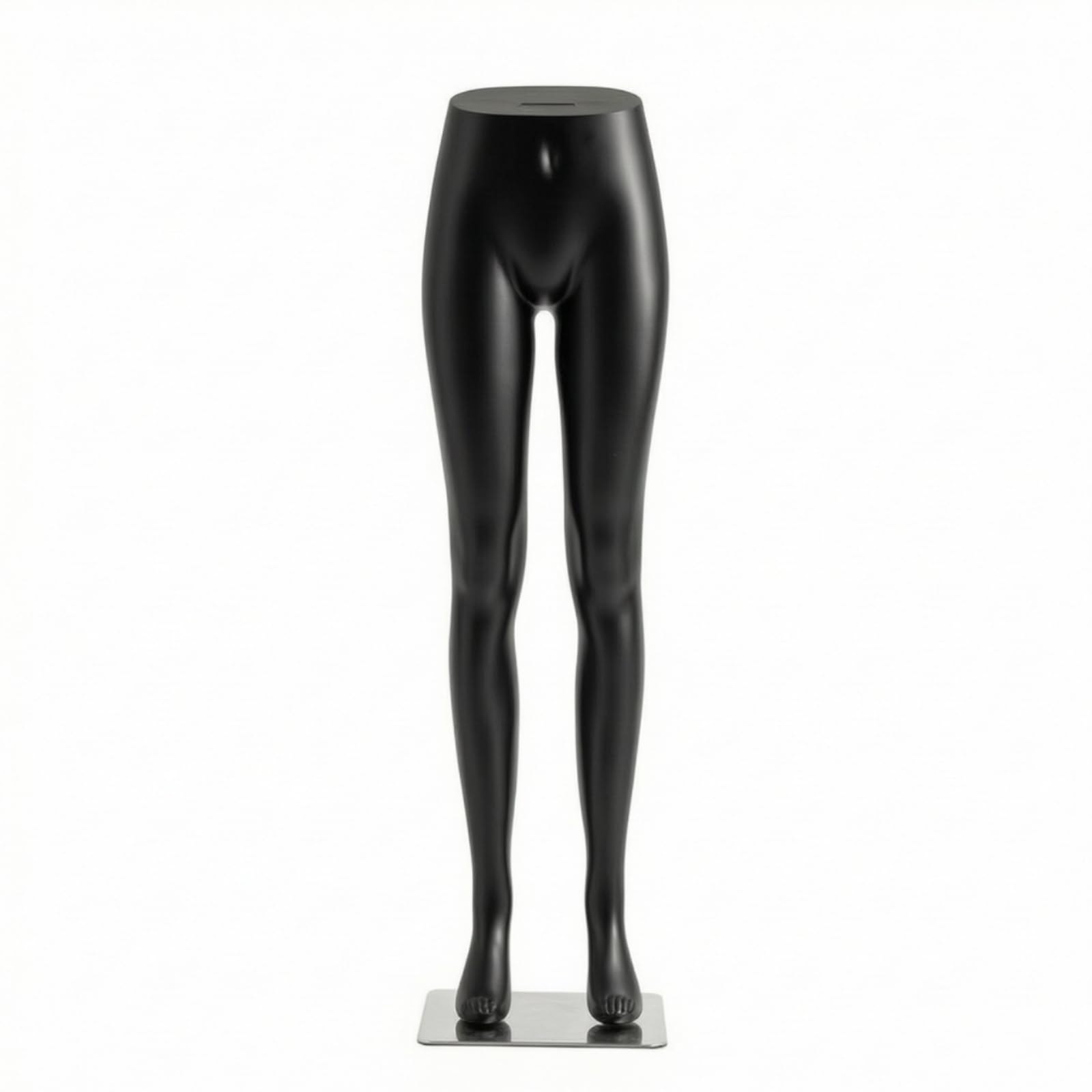 Damen-Beinmannequin mit Standfuß kompakt , Color to 4 , Beinmodell, Höhe 110 cm, Taillenumfang 67 cm, Hüftumfang 85 cm, Oberschenkelumfang 50 cm