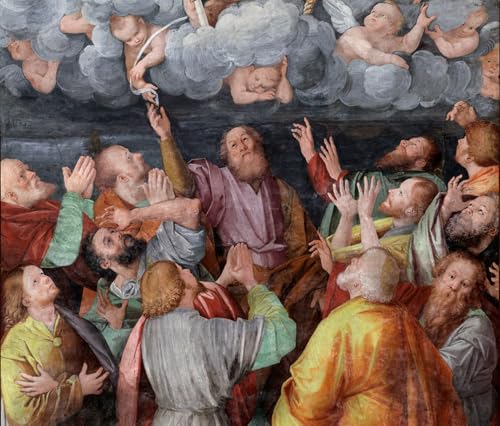 Pintura Asunción de la Virgen lienzo para pared decoración de oficina 60x90