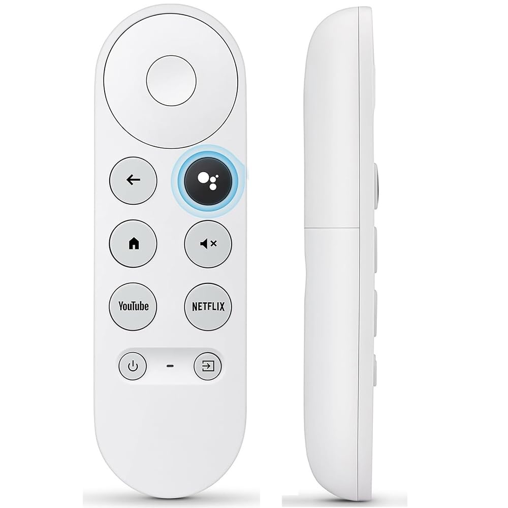 Upgrade Voice New Remote Control for Google TV Chromecast 4K Snow/HDTV, Voice Replacement Remote Control for Google TV G9N9N, GA01409-US, GA01919/20/23-US, GA02463-US, Streaming Media Player… Upgrade Voice New Remote Control for Google TV Chromecast 4K Snow/HDTV, Voice Replacement Remote Control for Google TV G9N9N, GA01409-US, GA01919/20/23-US, GA02463-US, Streaming Media Player…