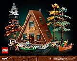 LEGO Ideas A-Frame Cabin 21338 Collectible Display Set, Buildable Model Kit for Adults, Gift for Nature and Architecture Lovers, Includes 4 Customizable Minifigures and 11 Animal Figures - Image 2