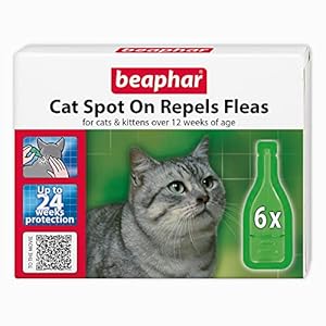 Beaphar Cat Spot On 24 Week Flea Protection 6 x 0.8 ml