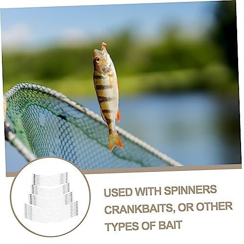 Totority 100pcs cable resistente para pesca miniatura 2