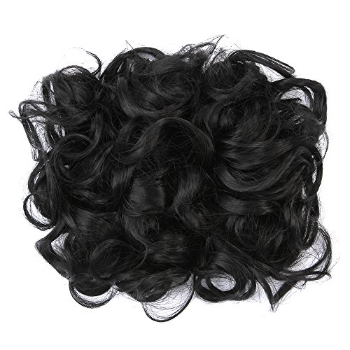 Hair Bun Extensions Wavy Curly Messy Hair Extensions Donut Hair Chignons Hair Piece Wig Hairpiece Scrunchy Scrunchie Hair Bun Updo Hairpiece Hair Ribbon Ponytail Extensions