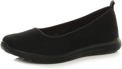 Memory foam ballet pumps Clearance