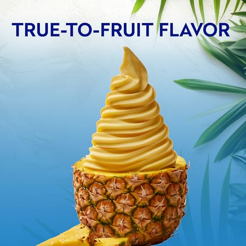Dole Pineapple Soft Serve Mix Frozen Dessert Mix 4.4 lb 4 Pack | Pineapple soft serve mix with sweet tropical fruit flavor; just add water for smooth frozen treats or soft serve desserts product thumbnail 5
