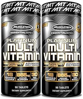 MuscleTech Platinum Multi Vitamin 90 Count (2 Pack)