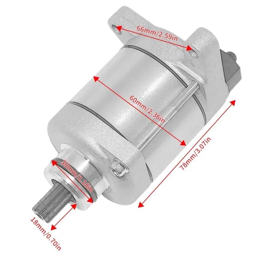 Démarreur de Moto Solénoïde Démarreur Électrique CRF450 CRF450R 19-22