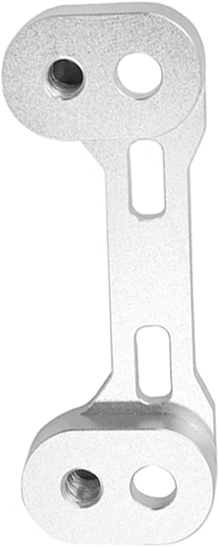 Motorcycle Handlebar Riser Heighten Extend Handle Bar Mount Clamp Adapter for 310GS G310R G 310 GS R 2016-2019(Silver)