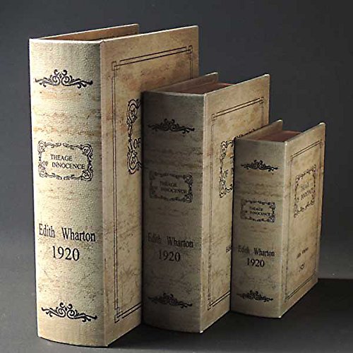 Amazon｜東洋石創 洋書風小物入れ BOOK BOX 3個セット 表紙オープン