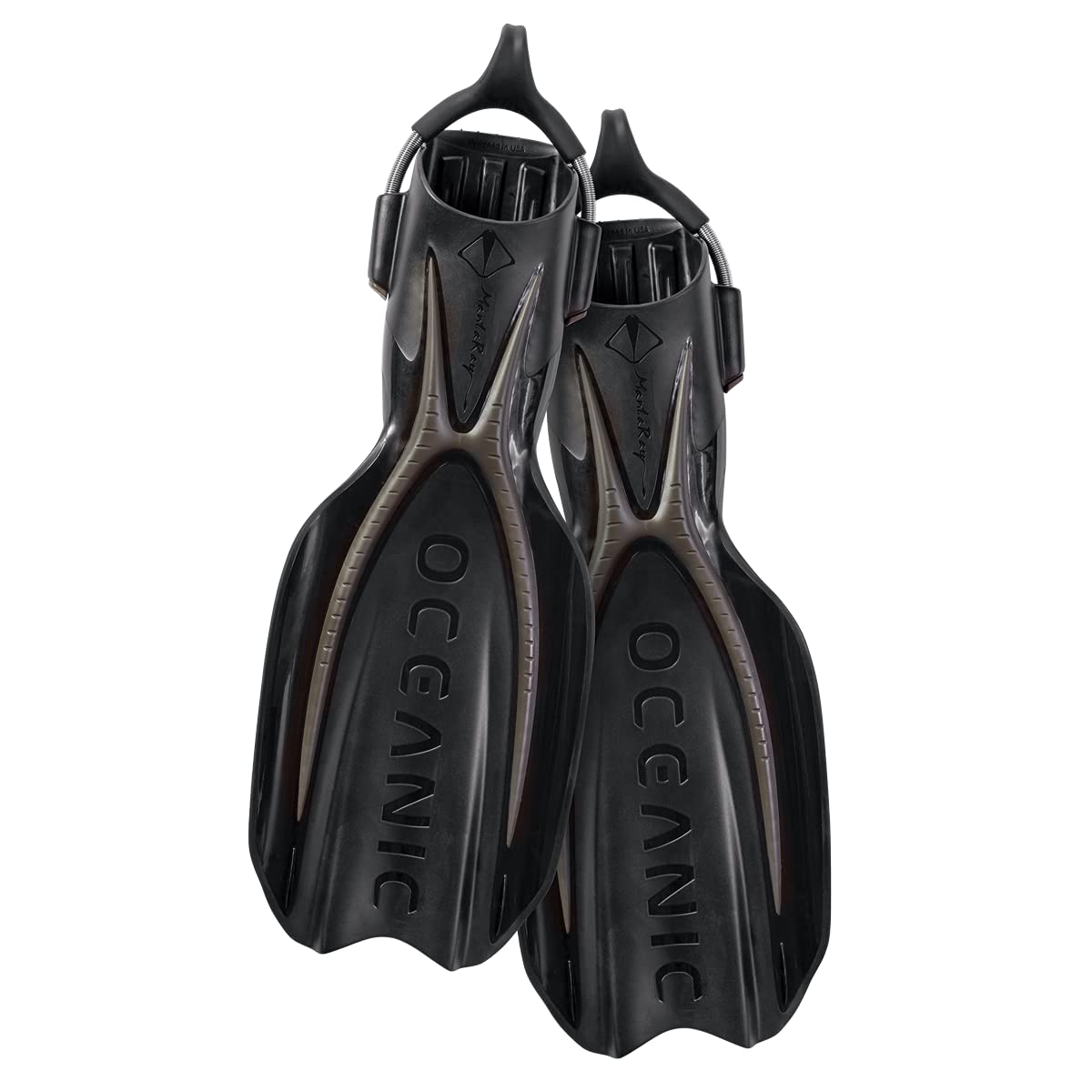 Amazon.com : Manta Ray Scuba Diving Fin, Titanium/Black