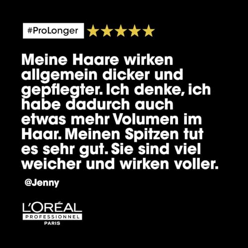 L'Oréal Professionnel Stärkendes Haarshampoo für langes und dünnes Haar, Mit Filler A-100 & Aminosäuren, Serie Expert, Pro Longer Shampoo, 300 ml