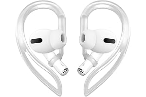 Ergonomic Ear Hooks for Secure Fit: AirPods Pro 2nd Generation and AirPods Pro Enhancements