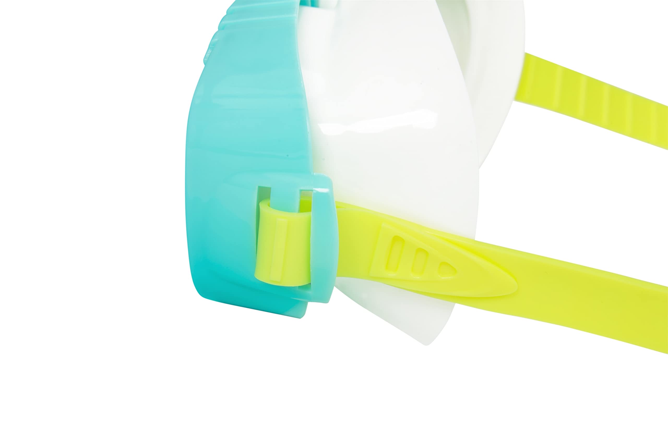 BESTWAY - Maska do nurkowania Lil' Caymen - Akcesorium do nurkowania - 22011N - Losowy model - 3 lata i 6 lat - Poliwęglan - 17 cm - Dziecko - Snorkeling - Artykuł sportowy