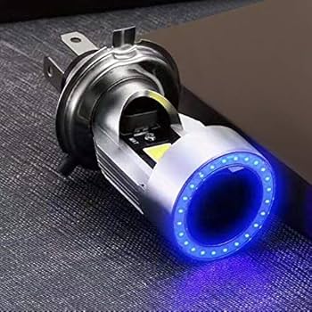 Amazon | h&b バイク H4 LED ヘッドライト バルブ エンジェル