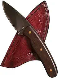 Kit Faca Bushcraft 6'' 1070 Fosfatizada com Bainha Cod483