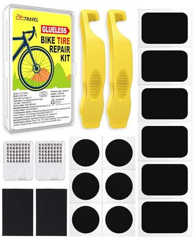 cyctravel Glueless Bike Tire Patch Kit