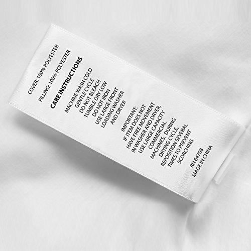 Modern Threads 2DWNCMFG-BLO-KG Goose Down Alternative Microfiber Quilted Reversible Comforter/Duvet Insert Ultra Soft Hypoallergenic Bedding thumb #3