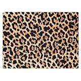 Leopard Animal Print Kitchen Glass Cutting Board Decorative Gift Farm Home Serving (Leopard)