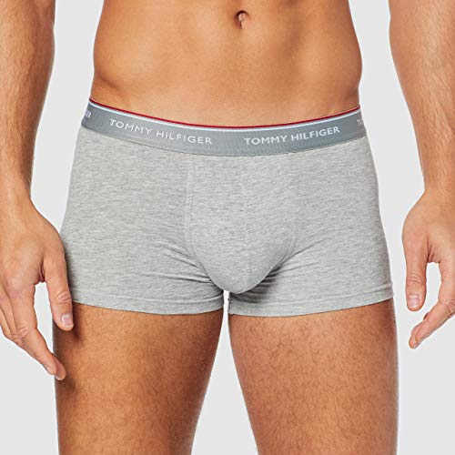 Tommy Hilfiger Premium Essential Stretch Trunk 3 Pack - Black/White/Grey Small2