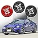 VKGUG Carbon Fiber Push Start Button Cover Compatible with Lexus IS200T IS250 IS300 IS350 RCF RC200T RC300 RC350 NX200 NX300 Engine Start Stop Button Cover Key Ignition Switch Cover Red